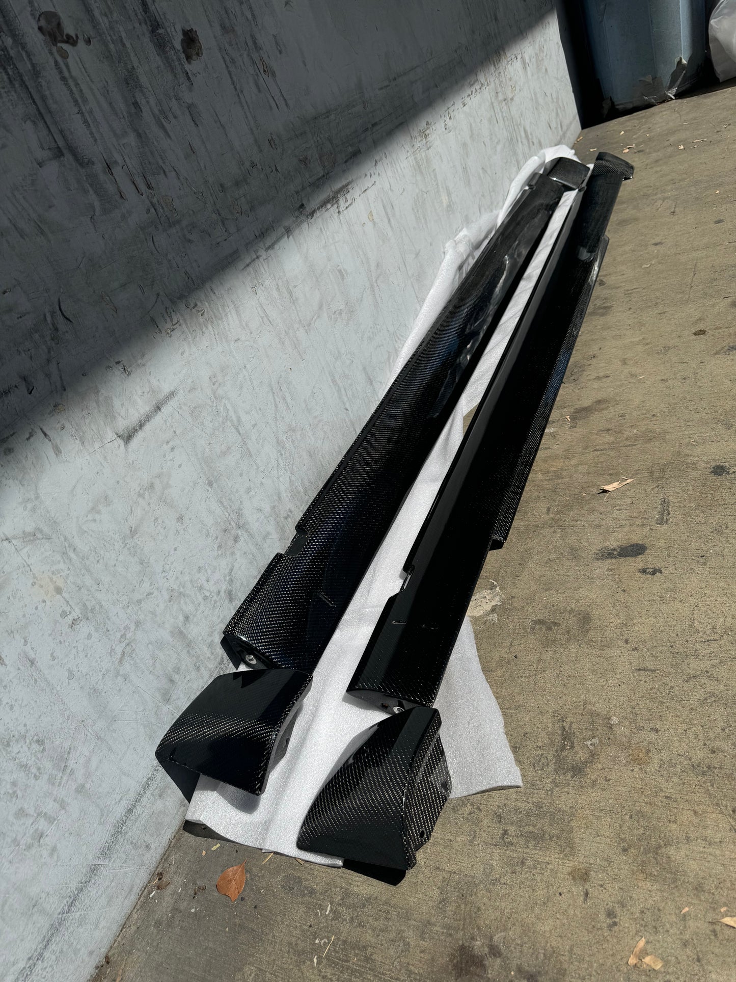 Anderson Composites 2018-2024 DODGE CHALLENGER WIDEBODY DEMON/HELLCAT/REDEYE/SCAT PACK CARBON FIBER SIDE ROCKER PANELS (PAIR)