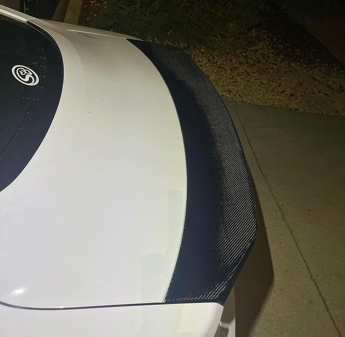 Anderson Composites 2024 FORD MUSTANG CARBON FIBER INTEGRATED DECKLID SPOILER MODULE