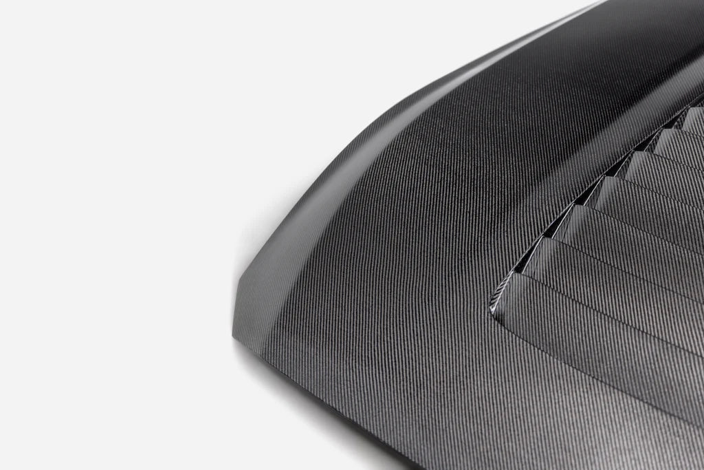 Anderson Composites 2024 FORD MUSTANG TYPE-GT5 DOUBLE-SIDED CARBON FIBER HOOD