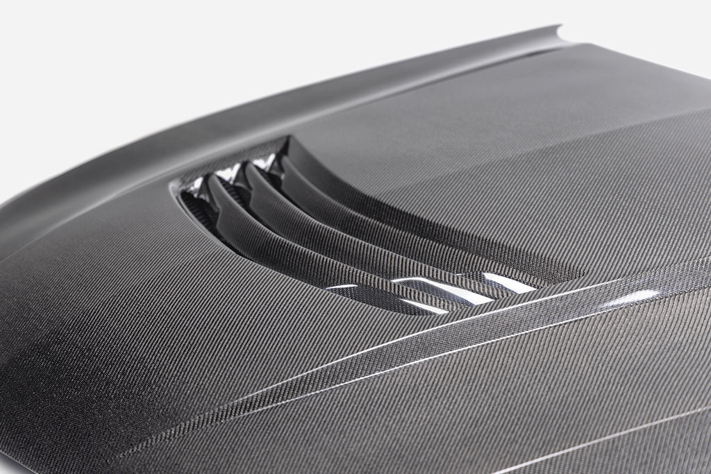 Anderson Composites 2022-2024 CADILLAC CT5-V BLACKWING TYPE-SV DOUBLE SIDED CARBON FIBER HOOD