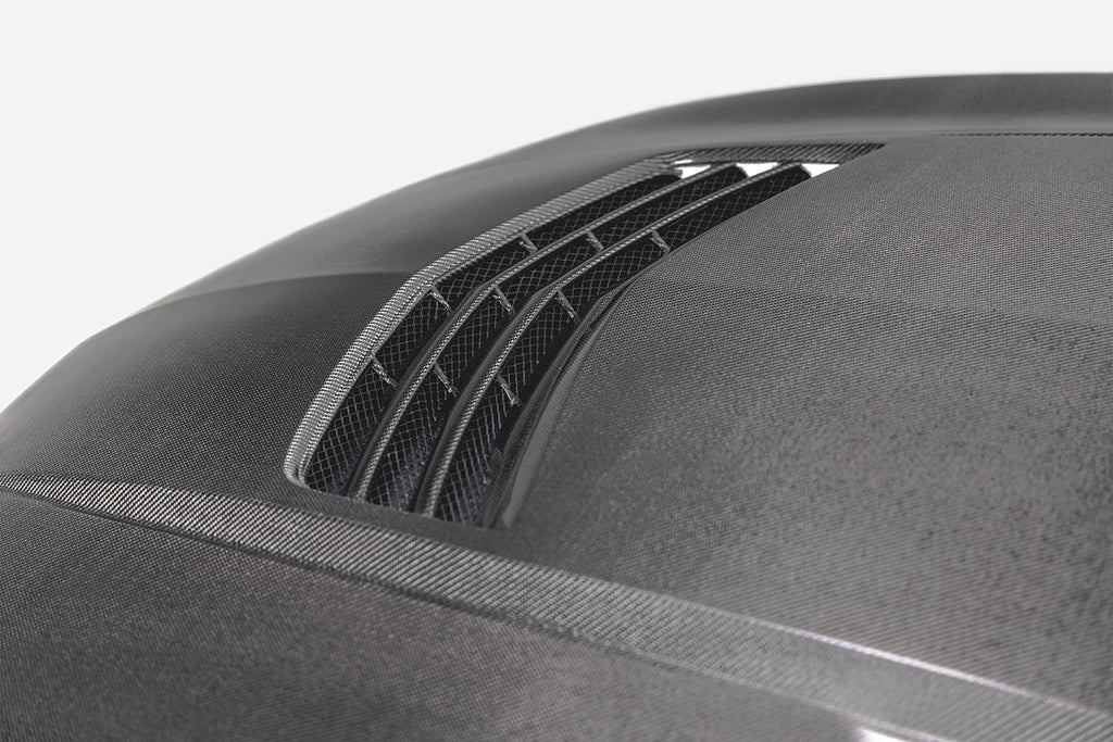 Anderson Composites 2022-2024 CADILLAC CT5-V BLACKWING TYPE-SV DOUBLE SIDED CARBON FIBER HOOD