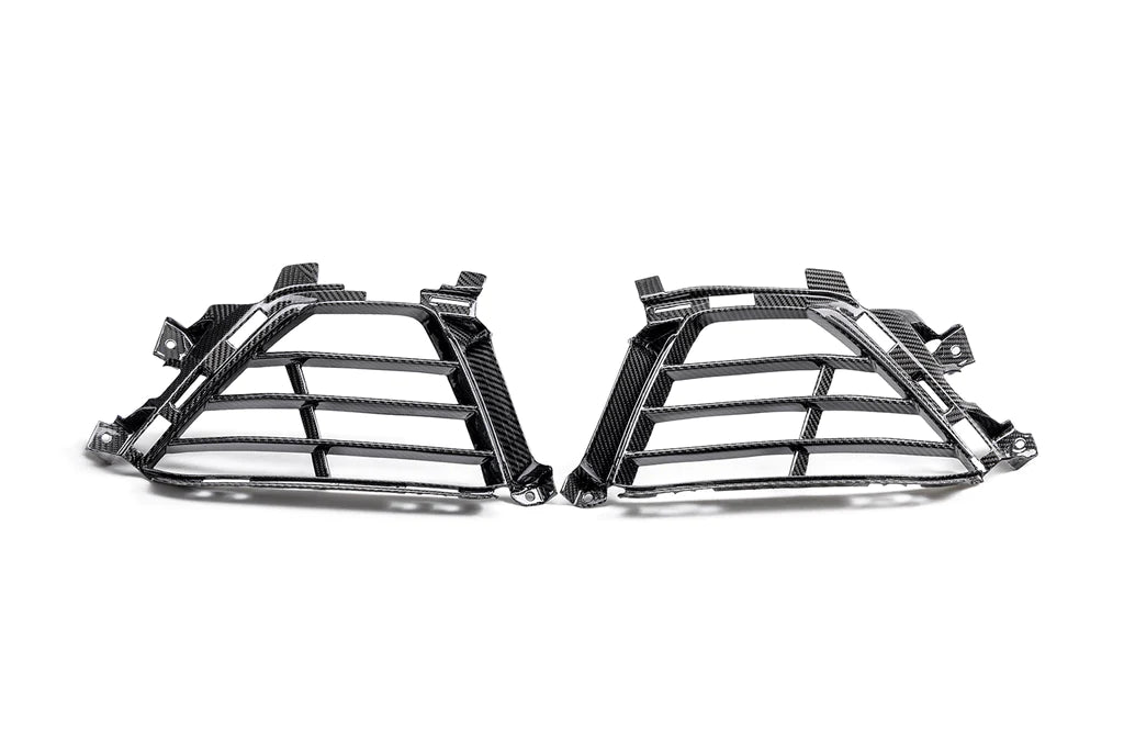 Anderson Composites 2022-2024 CADILLAC CT5-V BLACKWING CARBON FIBER FRONT BUMPER LOWER GRILLES (PAIR)