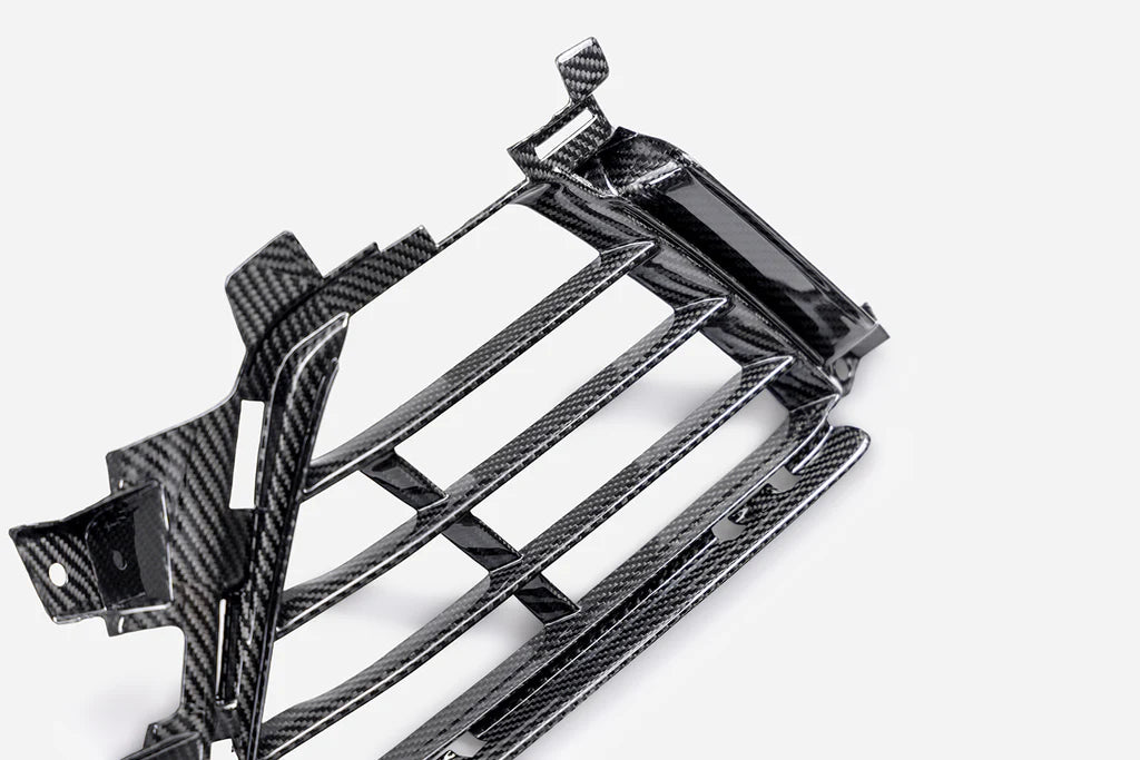 Anderson Composites 2022-2024 CADILLAC CT5-V BLACKWING CARBON FIBER FRONT BUMPER LOWER GRILLES (PAIR)
