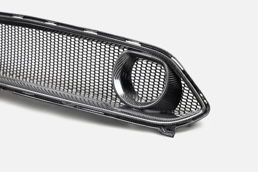 Anderson Composites 2021-2023 FORD MUSTANG MACH 1 CARBON FIBER UPPER GRILLE