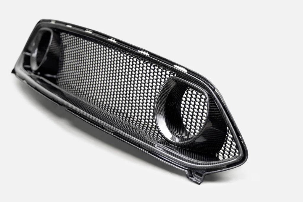 Anderson Composites 2021-2023 FORD MUSTANG MACH 1 CARBON FIBER UPPER GRILLE