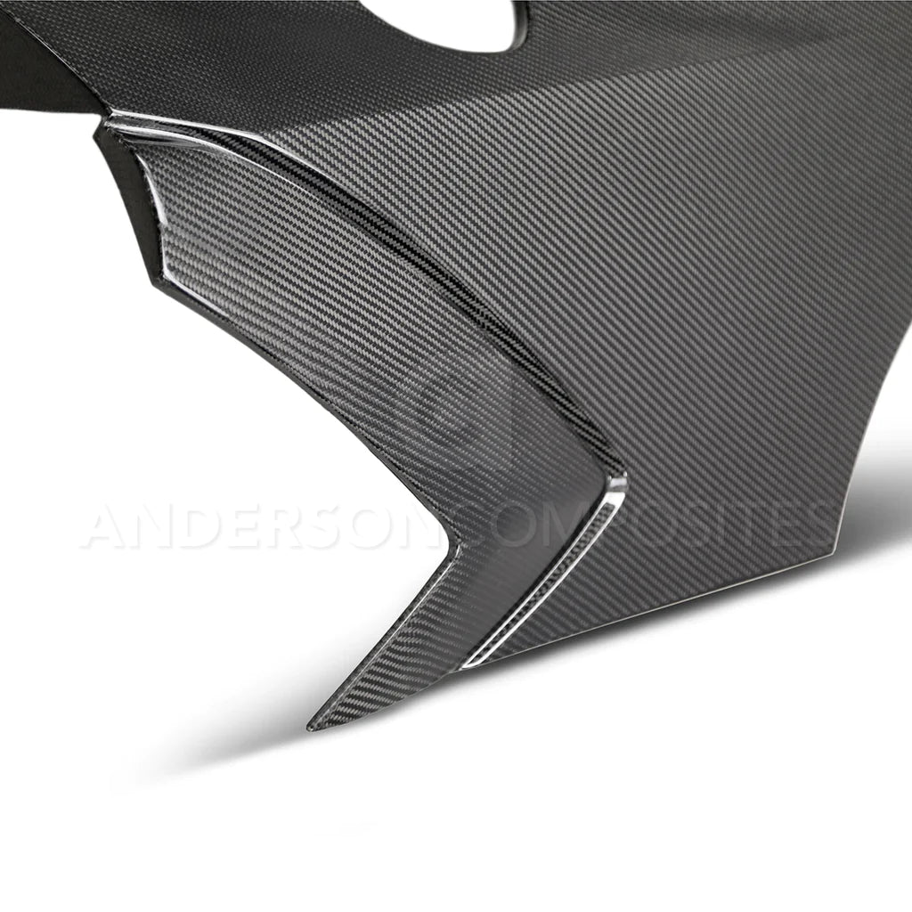 Anderson Composites 2020 -2024 CHEVROLET CORVETTE C8 CARBON FIBER REAR FENDERS