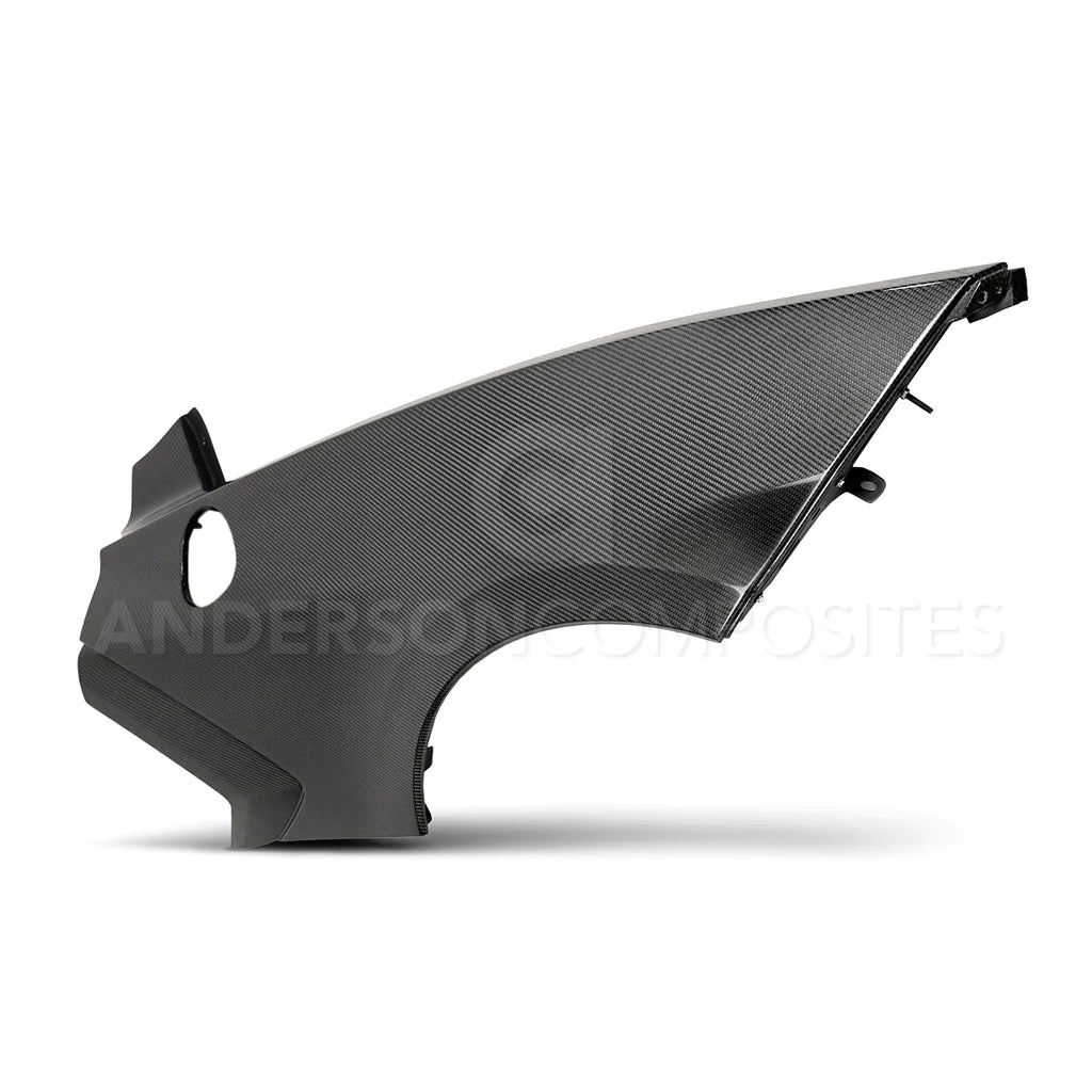 Anderson Composites 2020 -2024 CHEVROLET CORVETTE C8 CARBON FIBER REAR FENDERS