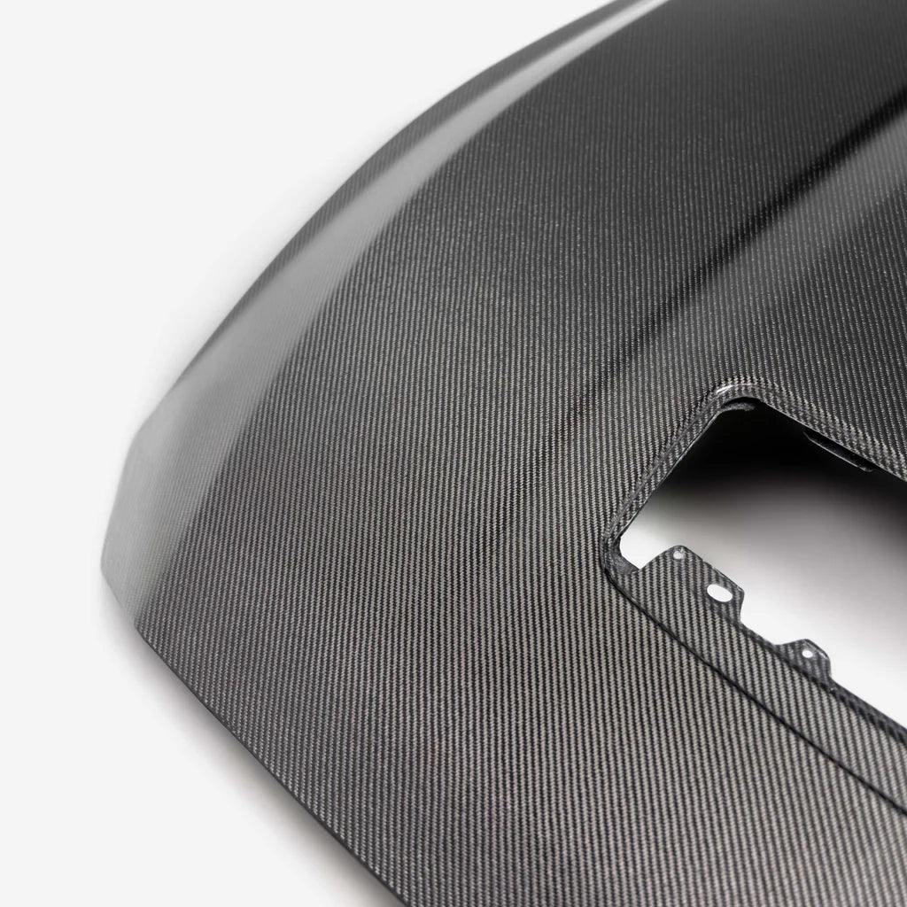 Anderson Composites 2024 FORD MUSTANG TYPE-OE DOUBLE SIDED CARBON FIBER HOOD