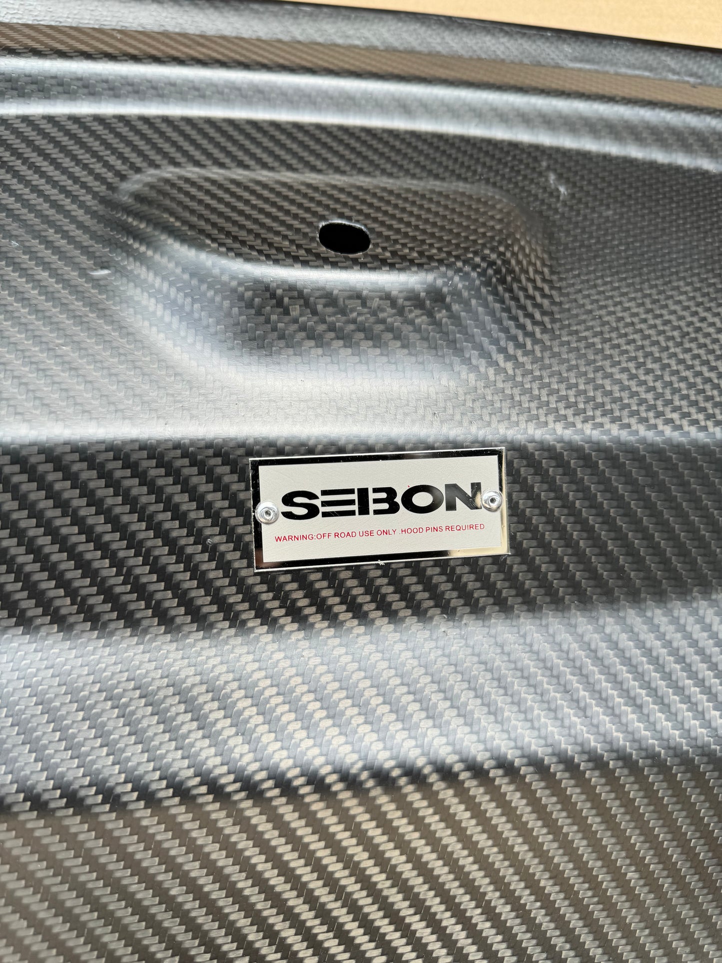Seibon Carbon 2020-2023 TOYOTA GR SUPRA TV-STYLE DOUBLE-SIDED CARBON FIBER HOOD