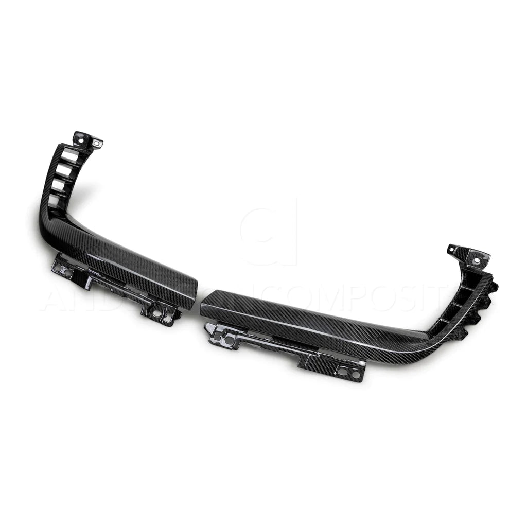 Anderson Composites 2021-2023 RAM TRX TYPE-OE CARBON FIBER HEADLIGHT SURROUND (PAIR)