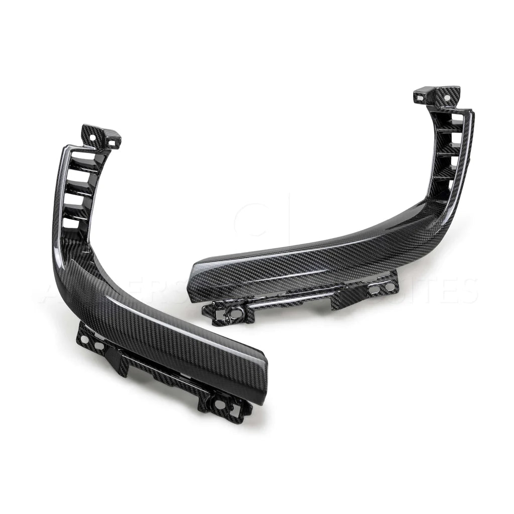 Anderson Composites 2021-2023 RAM TRX TYPE-OE CARBON FIBER HEADLIGHT SURROUND (PAIR)