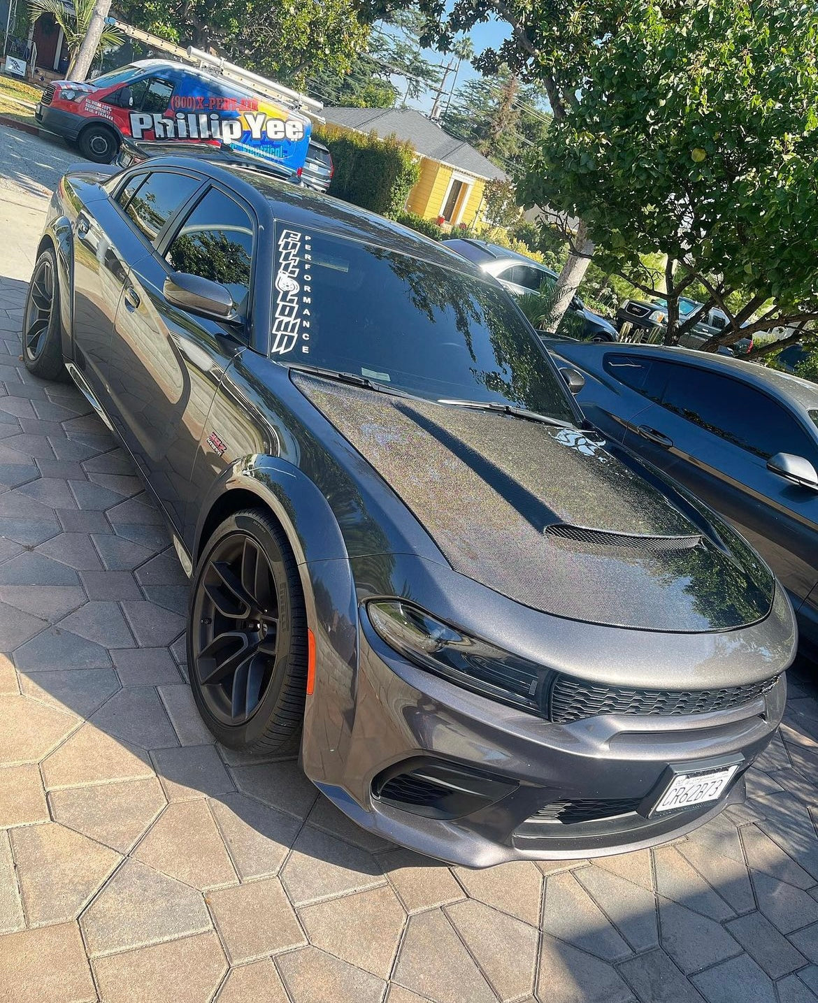 2015 - 2023 DODGE CHARGER TYPE-DM (DEMON STYLE) CARBON FIBER HOOD