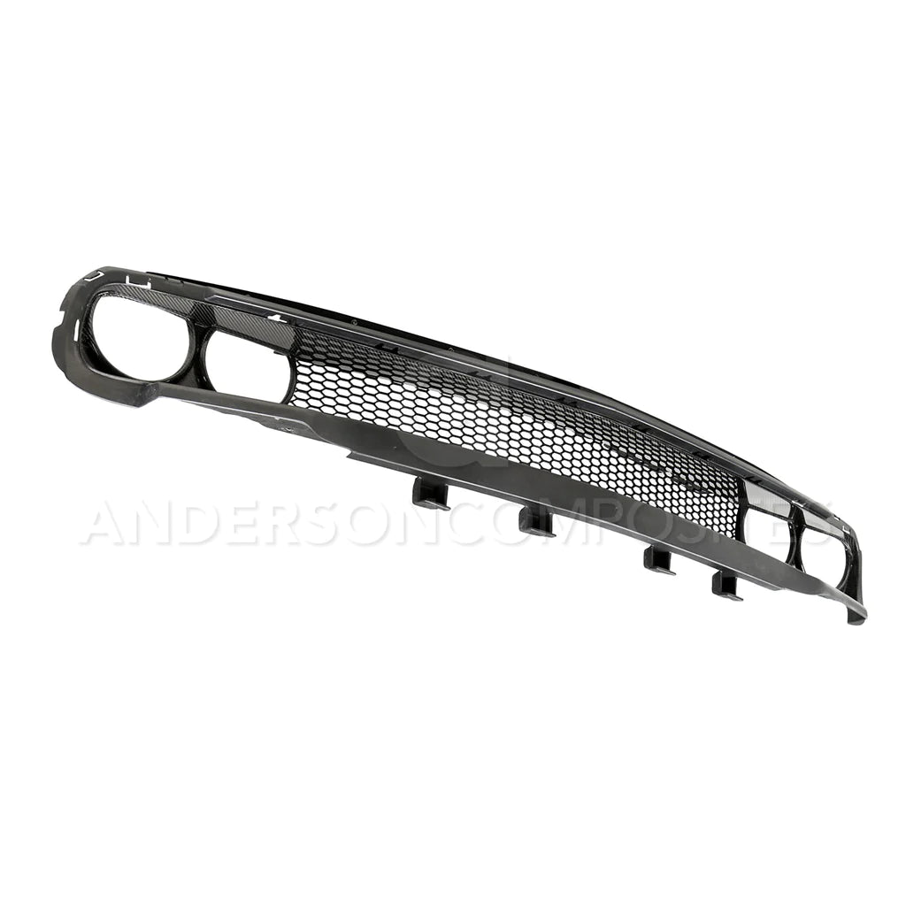Anderson Composites 2015 - 2024 DODGE CHALLENGER HELLCAT/DEMON/REDEYE CARBON FIBER FRONT GRILLE