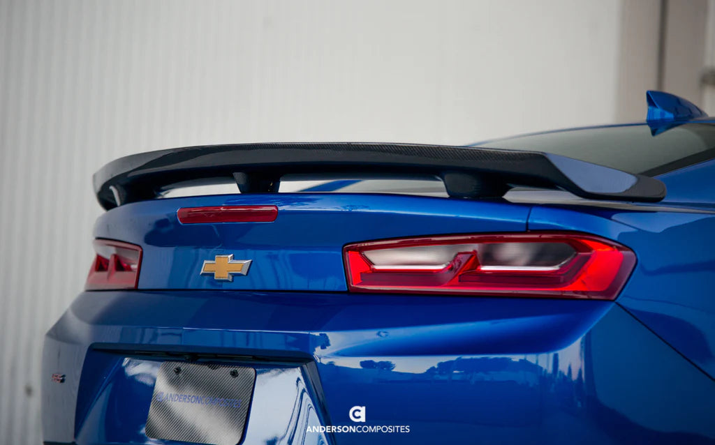 Anderson Composites 2016-2024 CAMARO ZL1 STYLE CARBON FIBER REAR SPOILER