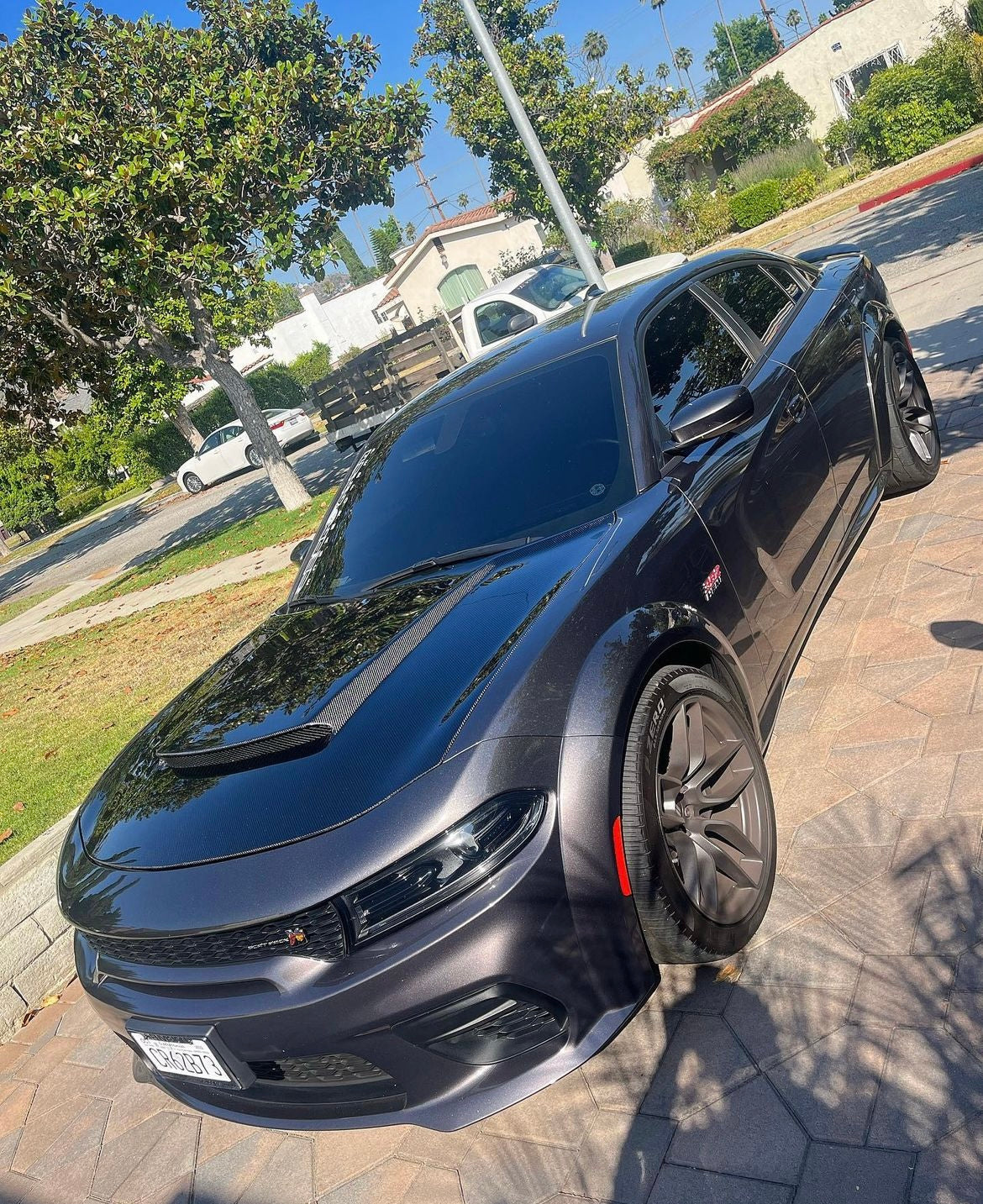 2015 - 2023 DODGE CHARGER TYPE-DM (DEMON STYLE) CARBON FIBER HOOD