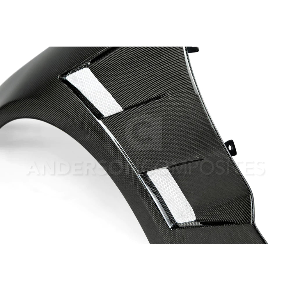Anderson Composites 2015 - 2017 MUSTANG CARBON FIBER TYPE-AT FRONT FENDERS (PAIR)
