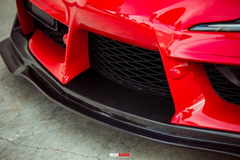 Seibon Carbon 2020-2023 TOYOTA GR SUPRA MB-STYLE CARBON FIBER FRONT LIP