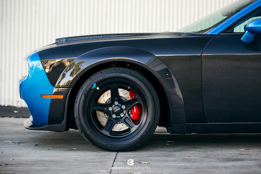 2015 - 2023 DODGE CHALLENGER CARBON FIBER DOORS (PAIR)