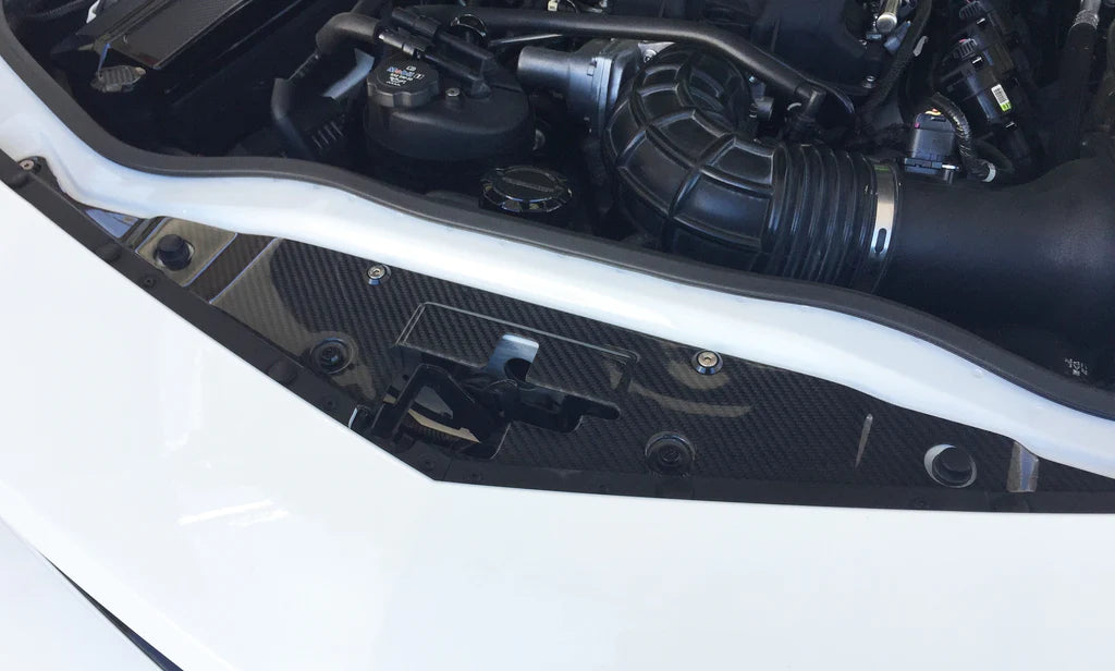 Anderson Composites 2012-2015 CAMARO ZL1, Z28, SS CARBON FIBER RADIATOR COVER