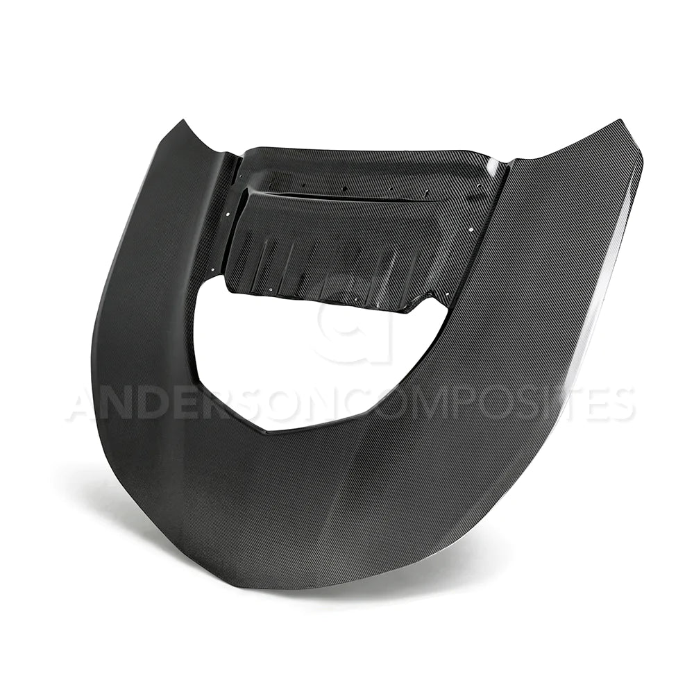 Anderson Composites 2017-2024 CAMARO ZL1 1LE TYPE-OE DOUBLE SIDED CARBON FIBER HOOD