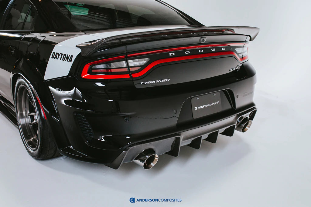 2015 - 2023 DODGE CHARGER SRT PERFORMANCE SPOILER CARBON FIBER TYPE-PS REAR SPOILER