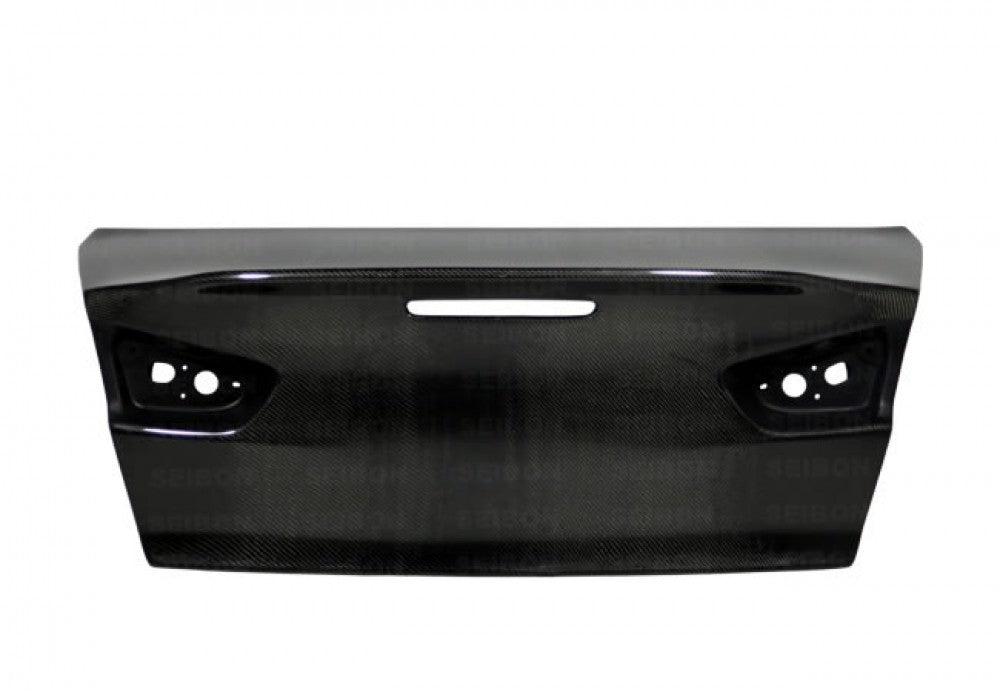 SEIBON CARBON 2008-2015 MITSUBISHI LANCER EVO X CSL-STYLE CARBON FIBER TRUNK LID