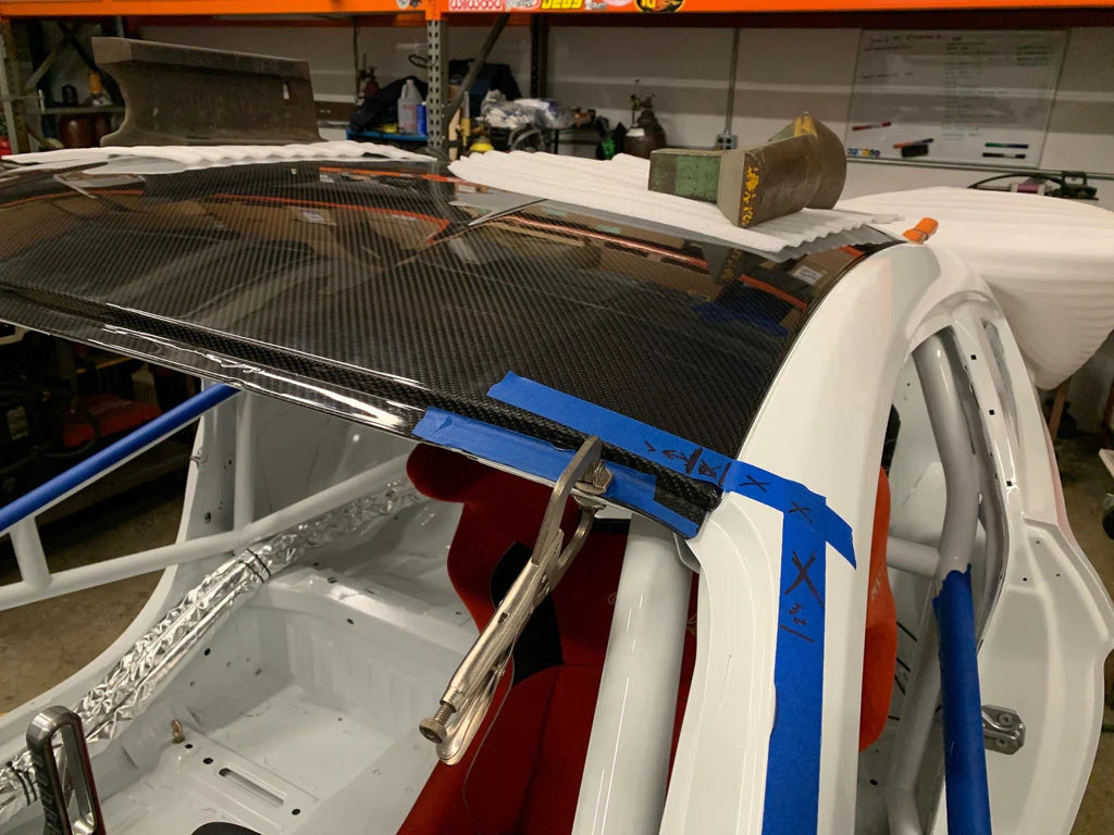 Anderson Composites 2015-2023 FORD MUSTANG DRY CARBON ROOF REPLACEMENT