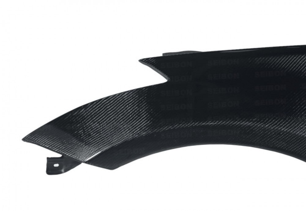 SEIBON CARBON CARBON FIBER FENDERS FOR 2003-2009 NISSAN 350Z (10MM WIDER) (PAIR)
