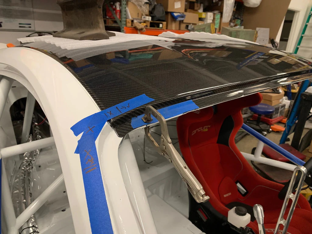 Anderson Composites 2015-2023 FORD MUSTANG DRY CARBON ROOF REPLACEMENT