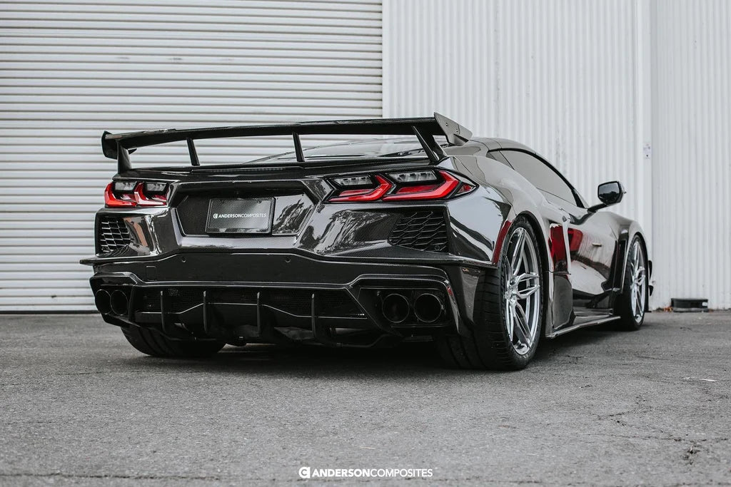 Anderson Composites 2020-2022 CHEVROLET CORVETTE C8 CARBON FIBER WIDE-TRACK PACKAGE