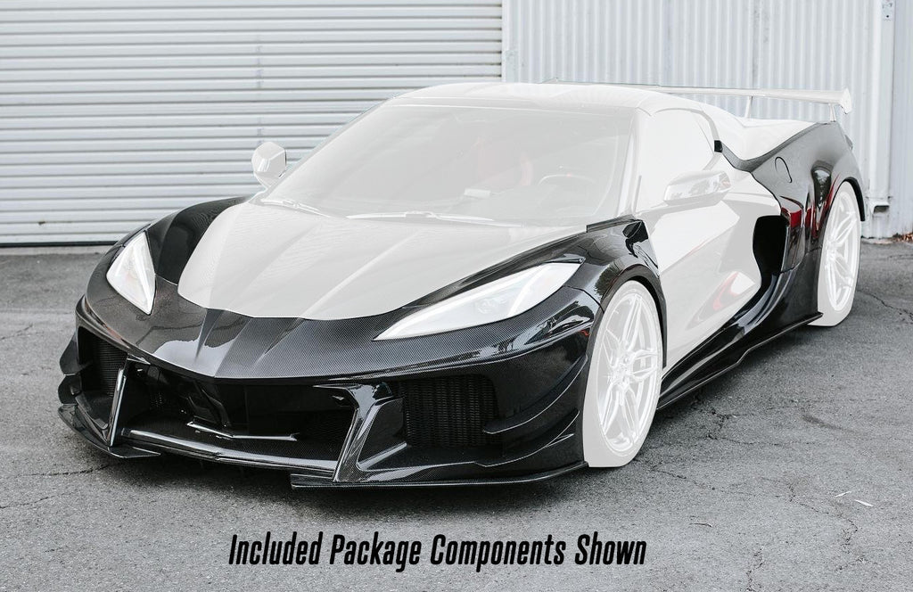 Anderson Composites 2020-2022 CHEVROLET CORVETTE C8 CARBON FIBER WIDE-TRACK PACKAGE