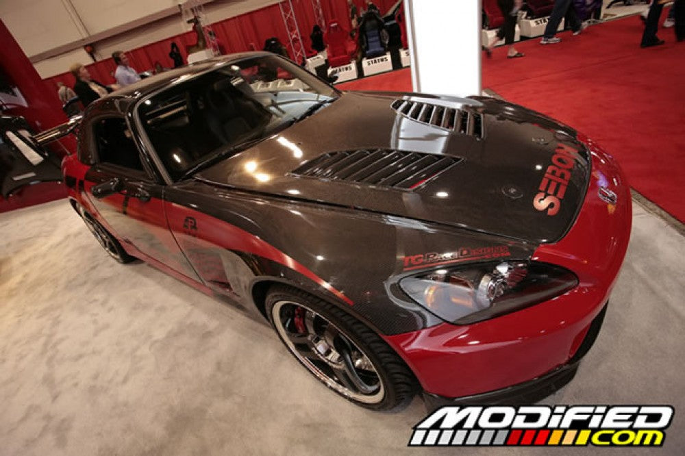 Seibon Carbon 2000-2009 HONDA S2000 CARBON FIBER FENDERS (10MM WIDER) (PAIR)