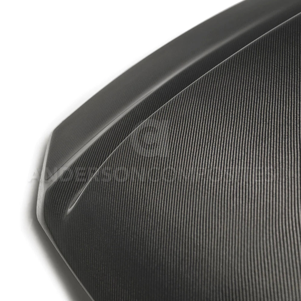 Anderson Composites 2010-2012 FORD MUSTANG TYPE-CJ CARBON FIBER COWL HOOD