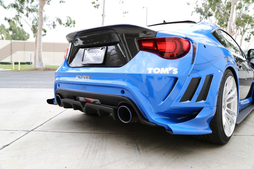 SEIBON CARBON 2013-2020 SCION FRS / TOYOTA 86 / SUBARU BRZ C-STYLE CARBON FIBER TRUNK LID