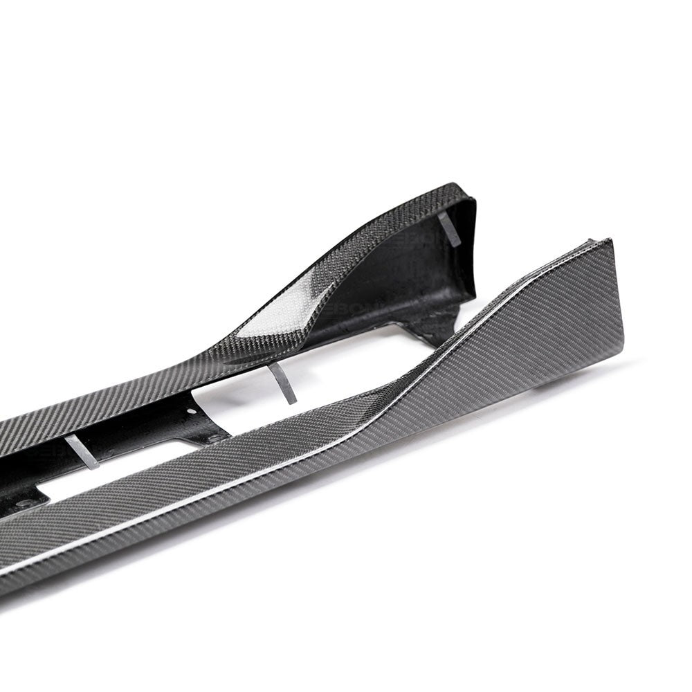 SEIBON CARBON 2020-2021 TOYOTA GR SUPRA OEM-STYLE CARBON FIBER SIDE SKIRTS