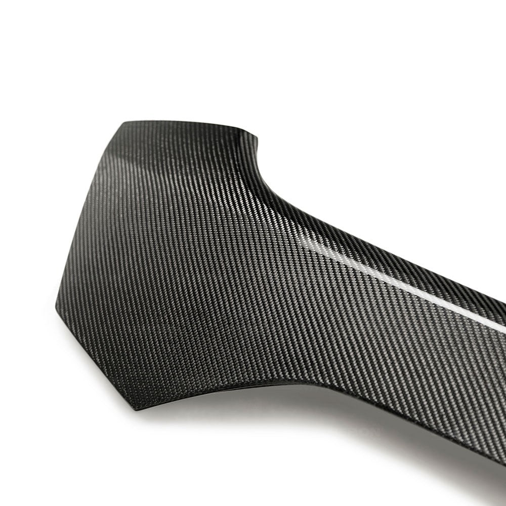Seibon Carbon 2017-2021 HONDA CIVIC TYPE R CARBON FIBER REAR LICENSE TRIM