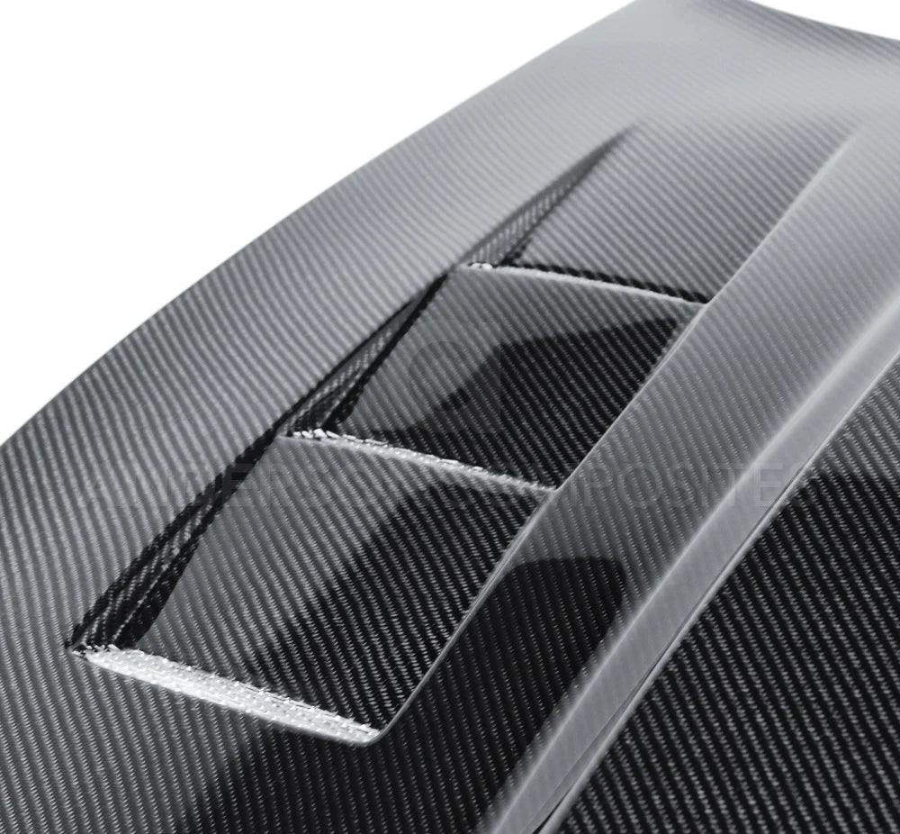 2010-2015 CAMARO TYPE-TS CARBON FIBER HOOD