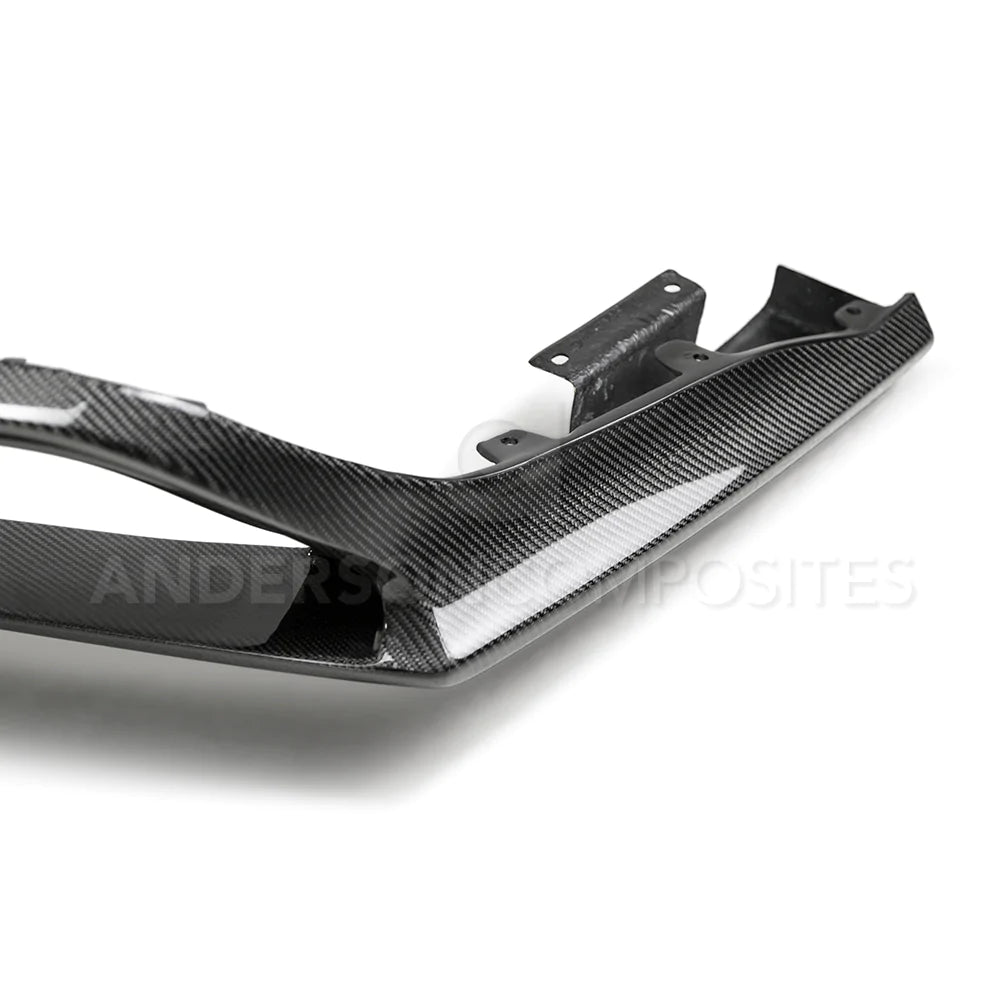 Anderson Composites 2018-2023 FORD MUSTANG TYPE-AR CARBON FIBER QUAD TIP REAR DIFFUSER