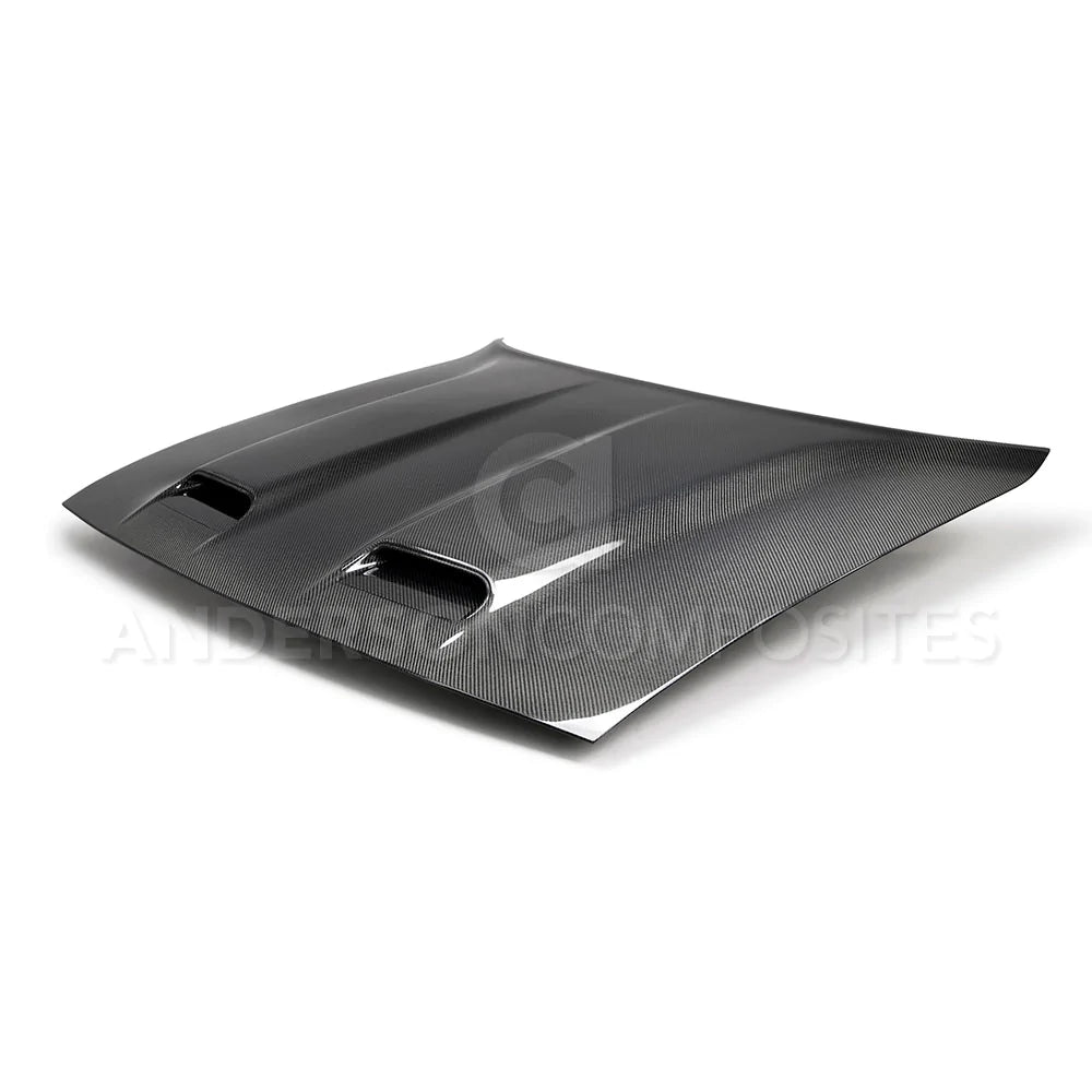 Anderson Composites 2019-2023 DODGE CHALLENGER HELLCAT REDEYE TYPE-RE CARBON FIBER HOOD