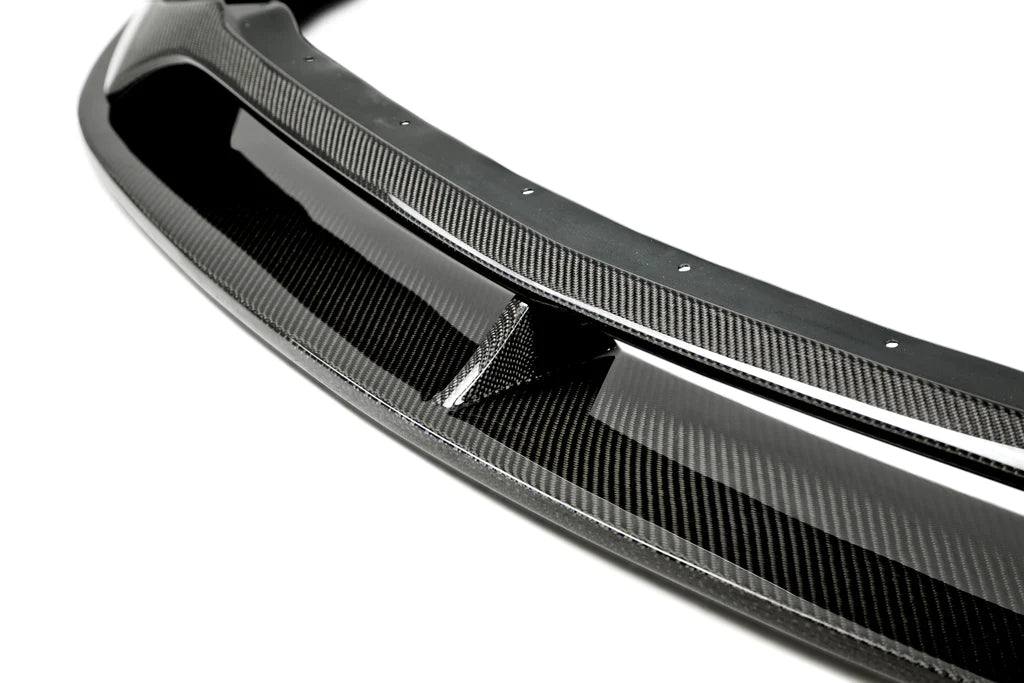 ANDERSON COMPOSITES 2018-2023 FORD MUSTANG TYPE-AR CARBON FIBER FRONT CHIN SPLITTER (PP1)