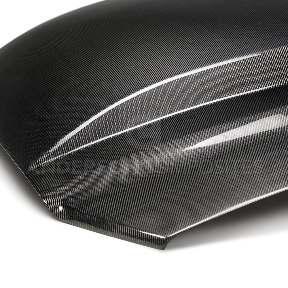 Anderson Composites 2013-2014 FORD MUSTANG TYPE-CJ CARBON FIBER COWL HOOD