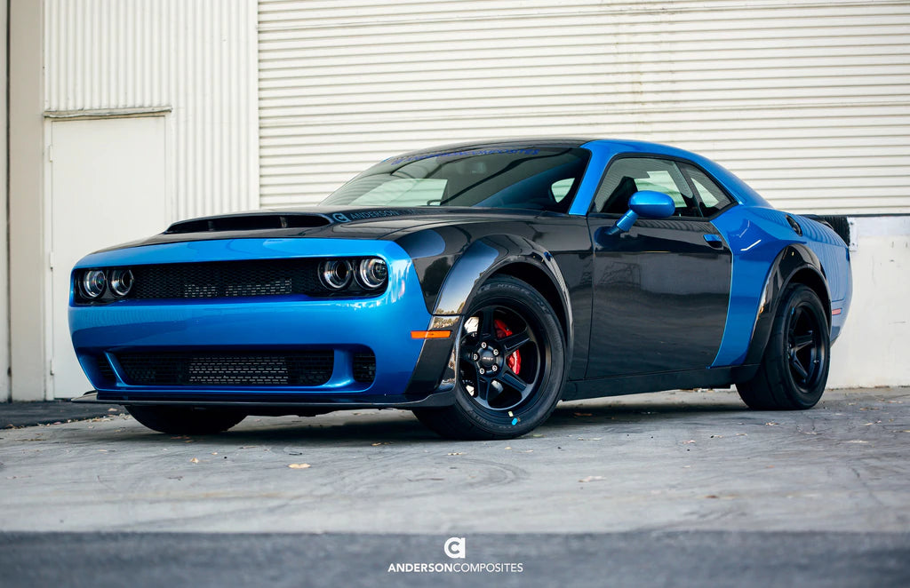 2015 - 2023 DODGE CHALLENGER CARBON FIBER DOORS (PAIR)