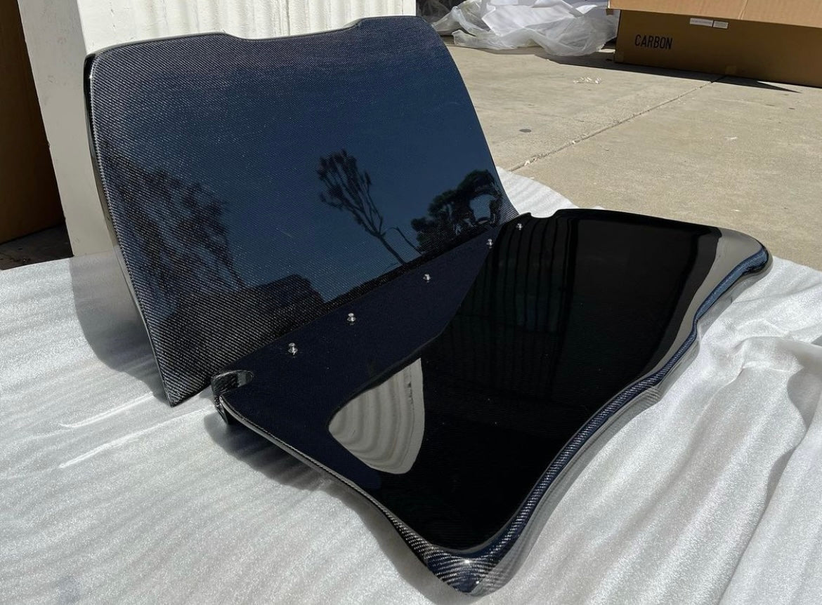2015 - 2023 MUSTANG CARBON FIBER REAR SEAT DELETE