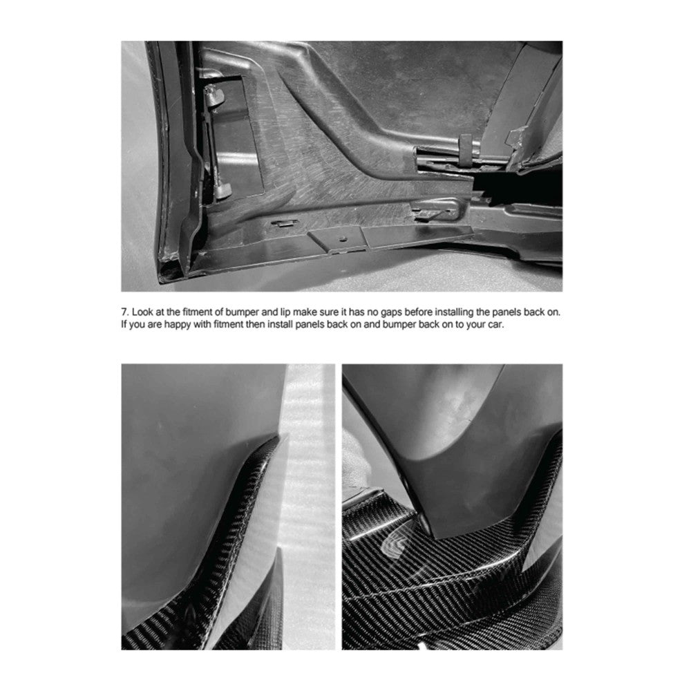 Seibon Carbon 2020-2023 TOYOTA GR SUPRA MB-STYLE CARBON FIBER FRONT LIP