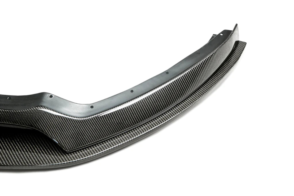 ANDERSON COMPOSITES 2018-2023 FORD MUSTANG TYPE-AR CARBON FIBER FRONT CHIN SPLITTER (PP1)