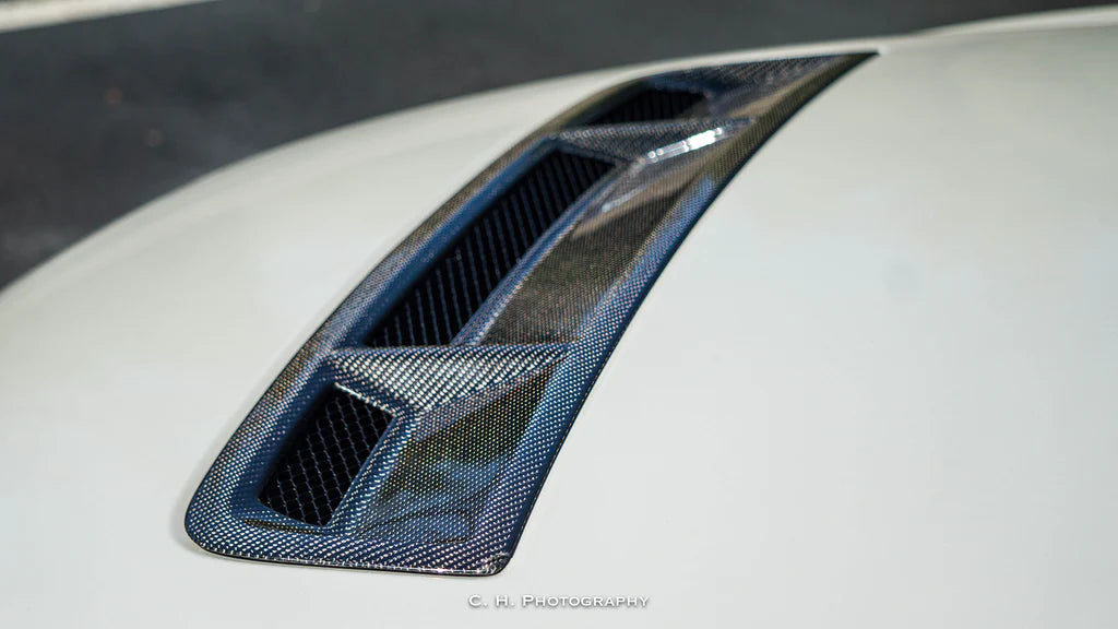 Anderson Composites 2010 - 2014 SHELBY GT500 CARBON FIBER HOOD VENT