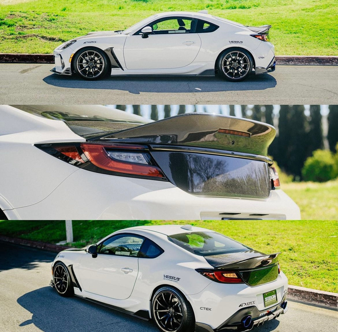 Seibon Carbon 2022-2023 TOYOTA GR86 / SUBARU BRZ C-STYLE CARBON FIBER TRUNK LID