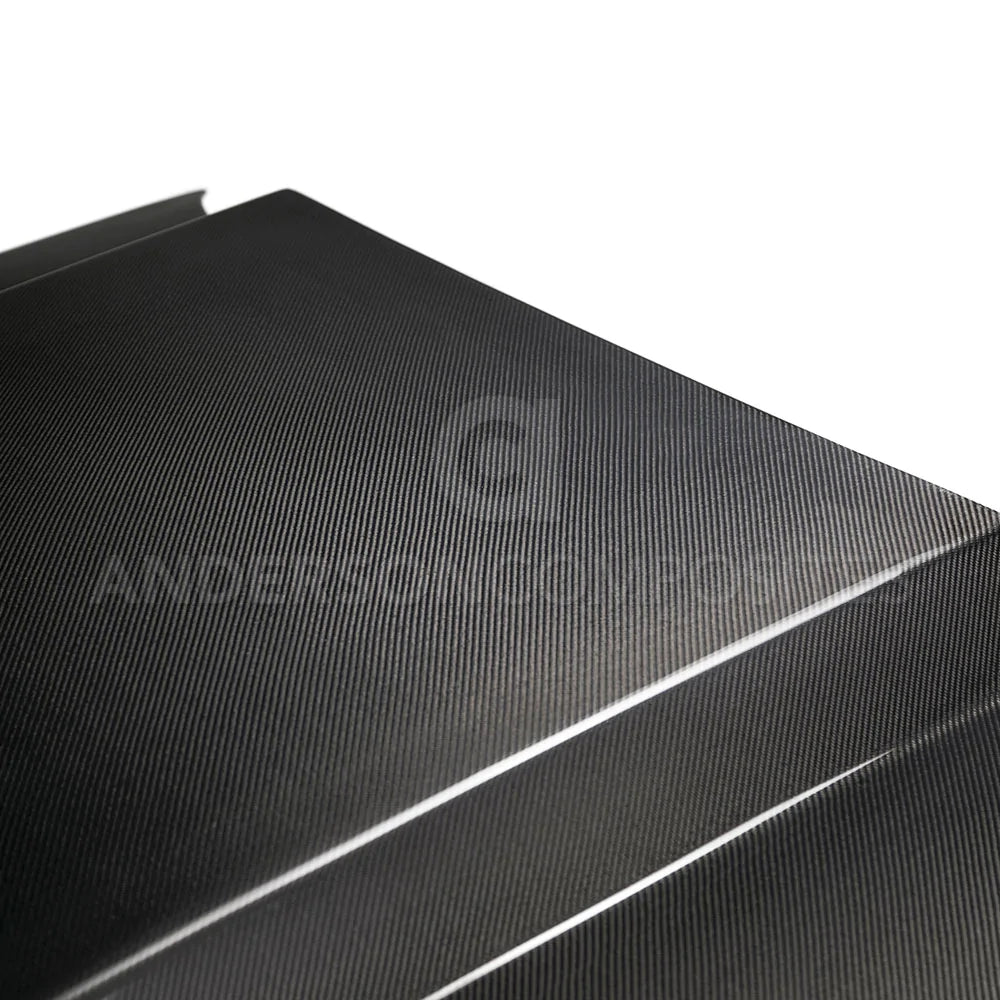 Anderson Composites 2010-2012 FORD MUSTANG TYPE-CJ CARBON FIBER COWL HOOD