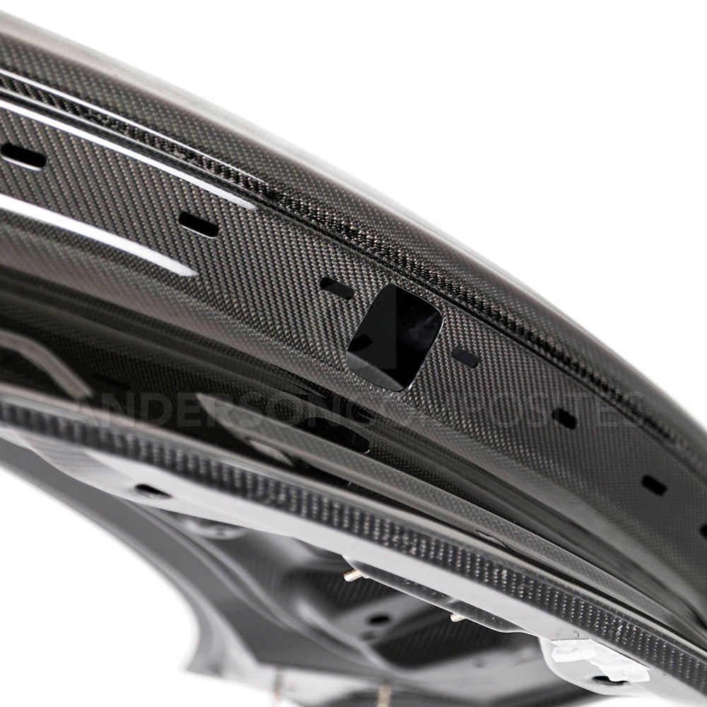 2015 - 2023 MUSTANG DOUBLE SIDED CARBON FIBER TYPE-OE DECKLID