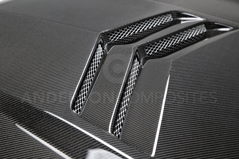 Anderson Composites 2013-2015 CADILLAC ATS TYPE-VT CARBON FIBER HOOD
